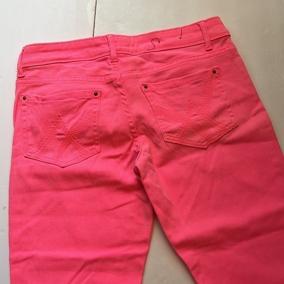 Delia’s Hot Pink Taylor Jeans Size 7/8 Vintage - Picture 5 of 8